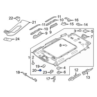 Land Rover OE - Headliner Clip