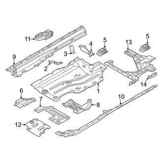 Land Rover OE - Pillars, Rocker & Floor - Covers & Shields