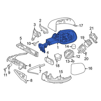 Land Rover OE - Front Right Door Mirror