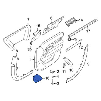Land Rover OE - Front Center Speaker Cover