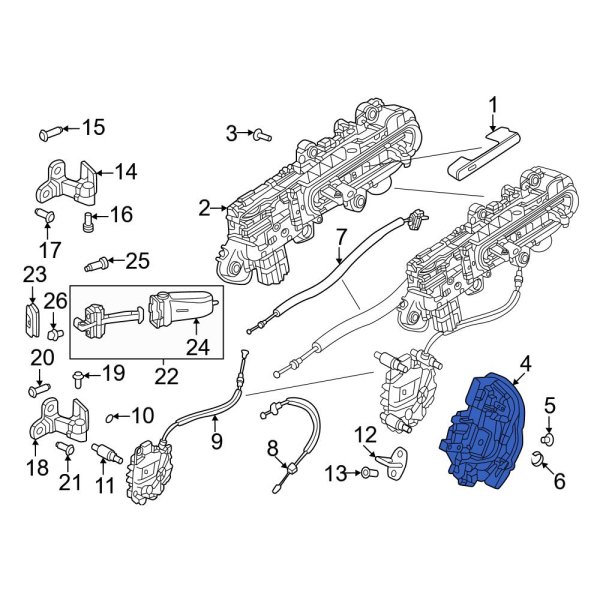 Door Latch Assembly