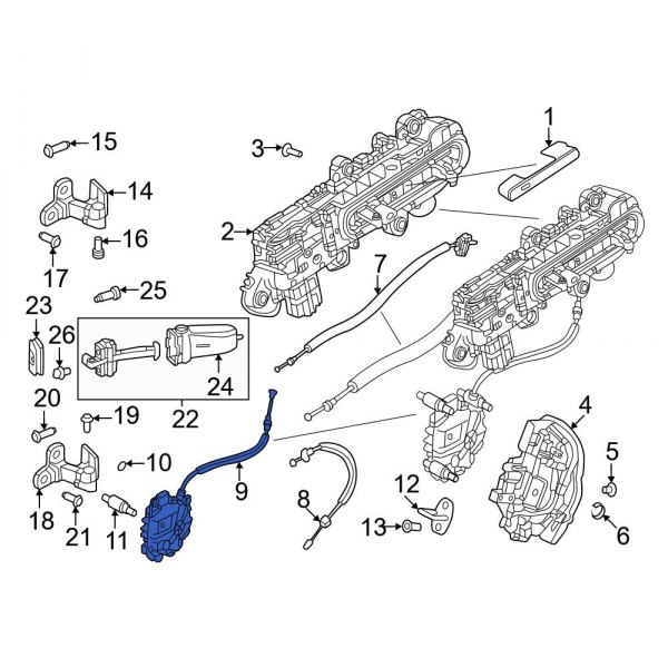 Door Lock Actuator Motor