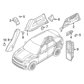 Land Rover OE - Quarter Panel - Interior Trim (Lower Components)