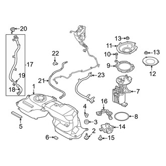 Land Rover OE - Fuel System Components (PLUG-IN HYBRID EV-GAS (PHEV))