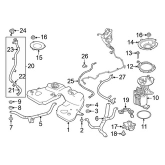 Land Rover OE - Fuel System Components