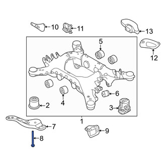 Land Rover OE - Suspension Crossmember Bolt