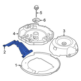 Land Rover OE - Spare Tire Bracket