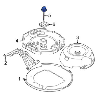 Land Rover OE - Spare Tire Stud
