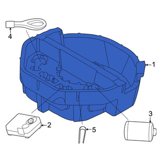 Land Rover OE - Rear Trunk Floor Storage Box