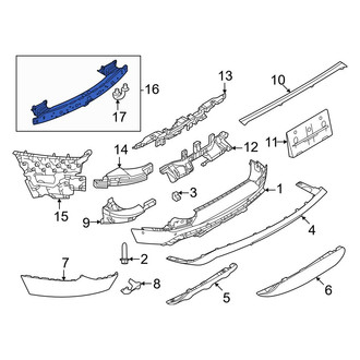 Land Rover OE - Rear Bumper Impact Bar