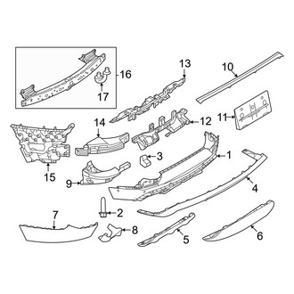 Land Rover OE - Rear Bumper - Bumper & Components (SE)
