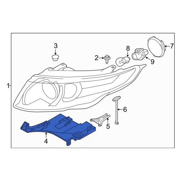 Headlight Bracket