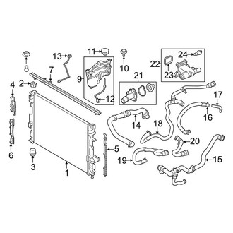 Land Rover OE - Cooling - Radiator & Components