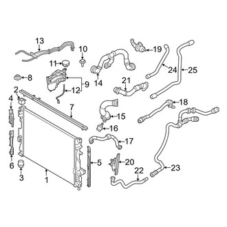 Land Rover OE - Cooling - Radiator & Components
