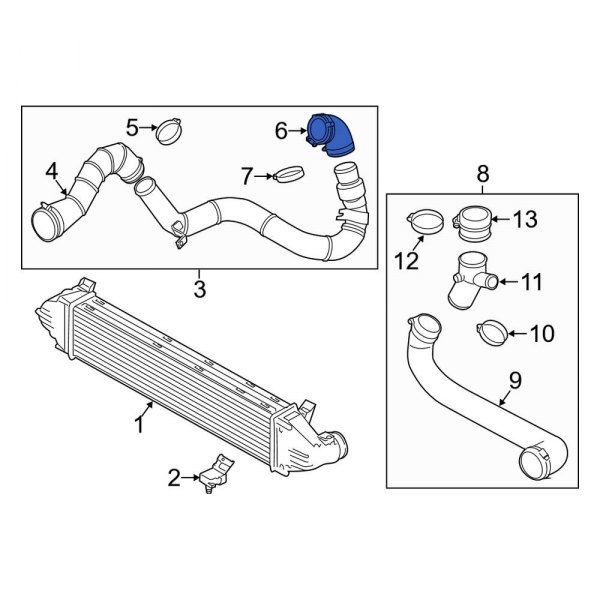 Intercooler Pipe Adapter