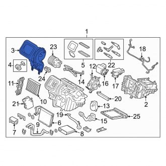 Land Rover Range Rover Evoque Blower Motors & Parts — CARiD.com