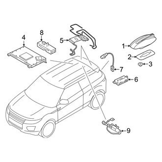 Land Rover OE - Electrical - Antenna (Autobiography / HSE / SE / SE Premium)