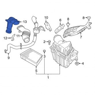 Land Rover Discovery Sport OEM Air Intake Parts | Filters, Manifolds ...