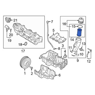 Land Rover OE - Engine Oil Filter Element