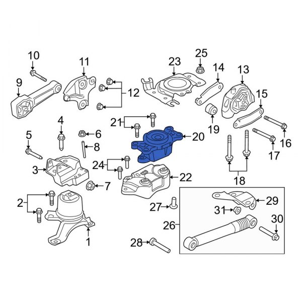 Automatic Transmission Mount