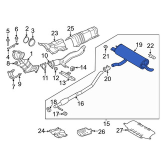Land Rover OE - Exhaust Muffler