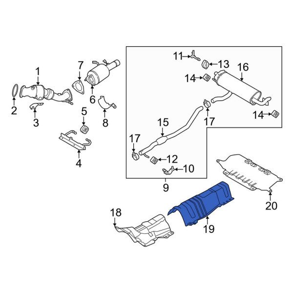 Floor Pan Heat Shield