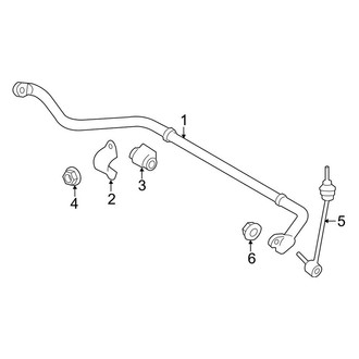 Land Rover OE - Front Suspension - Stabilizer Bar & Components