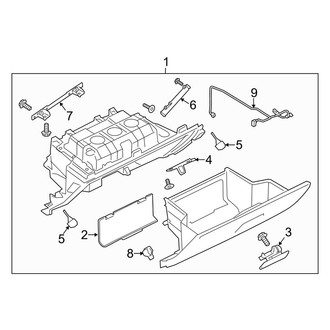 Land Rover OE - Instrument Panel - Glove Box
