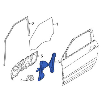 Land Rover OE - Front Left Window Regulator