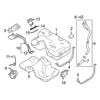 Land Rover OE - Fuel Tank Lock Ring