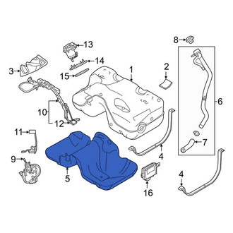 Land Rover OE - Fuel Tank Shield