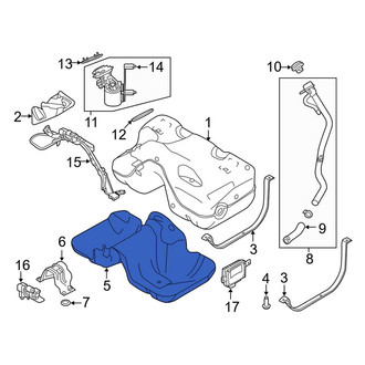 Land Rover OE - Fuel Tank Access Cover