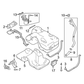 Land Rover OE - Fuel System Components (Autobiography / HSE / HSE Dynamic / Landmark Edition / SE / SE Dynamic / SE Premium)