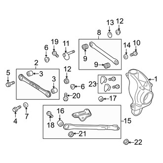 Land Rover OE - Rear Suspension - Suspension Components