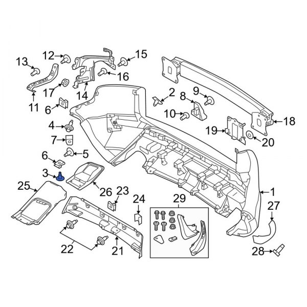 Bumper Cover Bolt