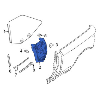 Land Rover OE - Rear Left Window Regulator
