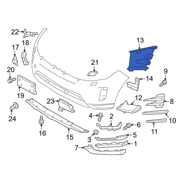 Brake Air Duct Bracket