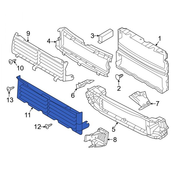 Radiator Shutter Assembly