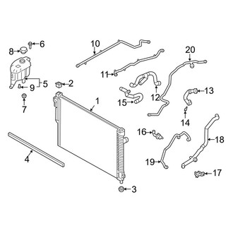 Land Rover OE - Cooling - Radiator & Components (S / SE)