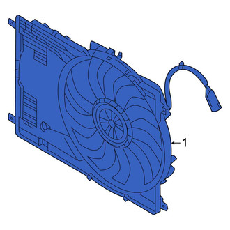 Land Rover OE - Engine Cooling Fan Assembly