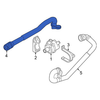 Land Rover OE - Lower Radiator Coolant Hose
