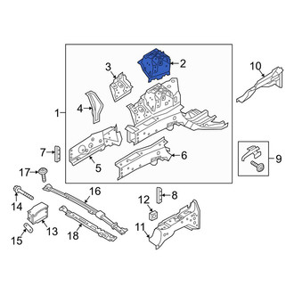 Land Rover OE - Front Left Suspension Strut Tower