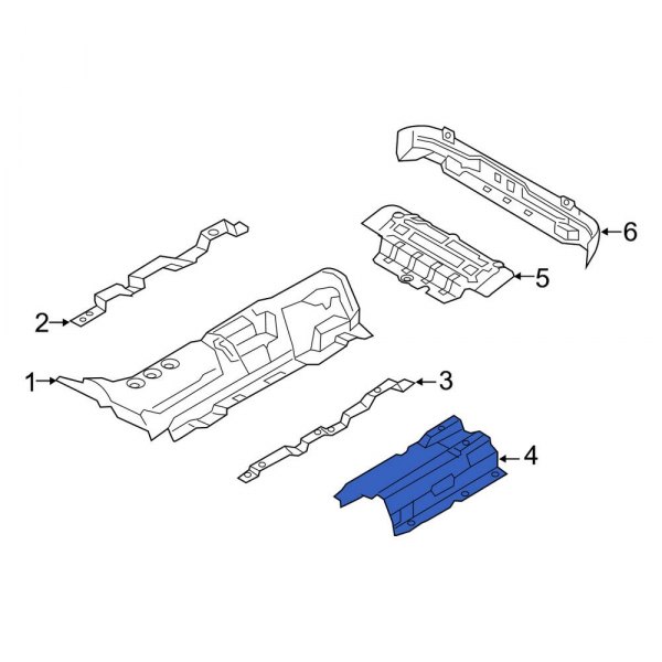 Floor Pan Heat Shield