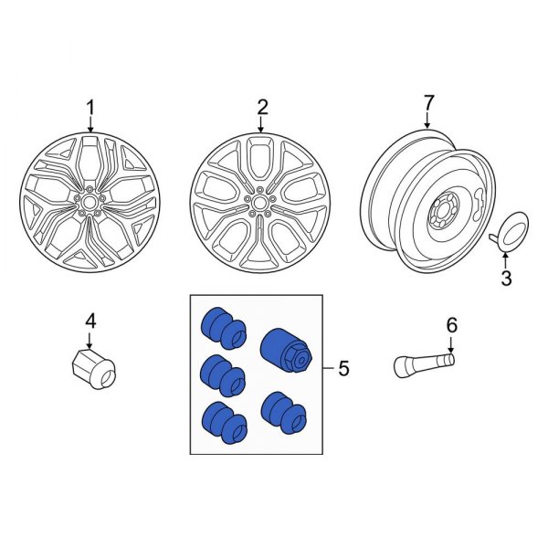 Wheel Lock Set