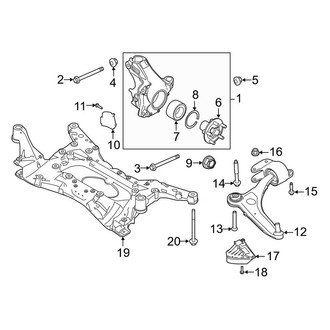 Land Rover OE - Front Suspension - Suspension Components