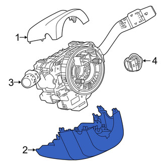 Land Rover OE - Lower Steering Column Cover