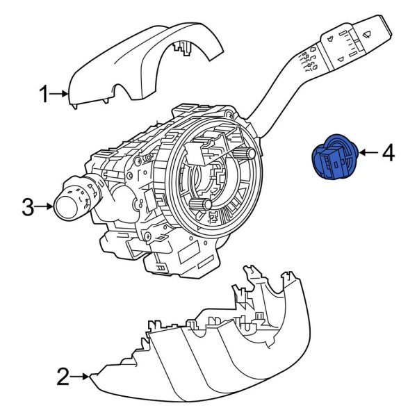 Steering Column Control Switch