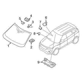 Land Rover OE - Windshield Glass