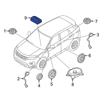 Land Rover OE - Radio Amplifier