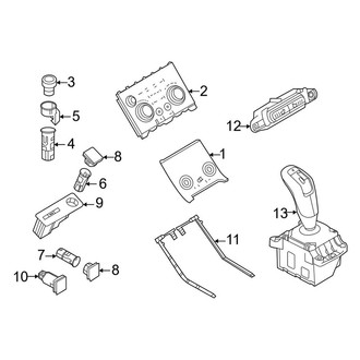 Land Rover OE - Console (Switches & Shifter)